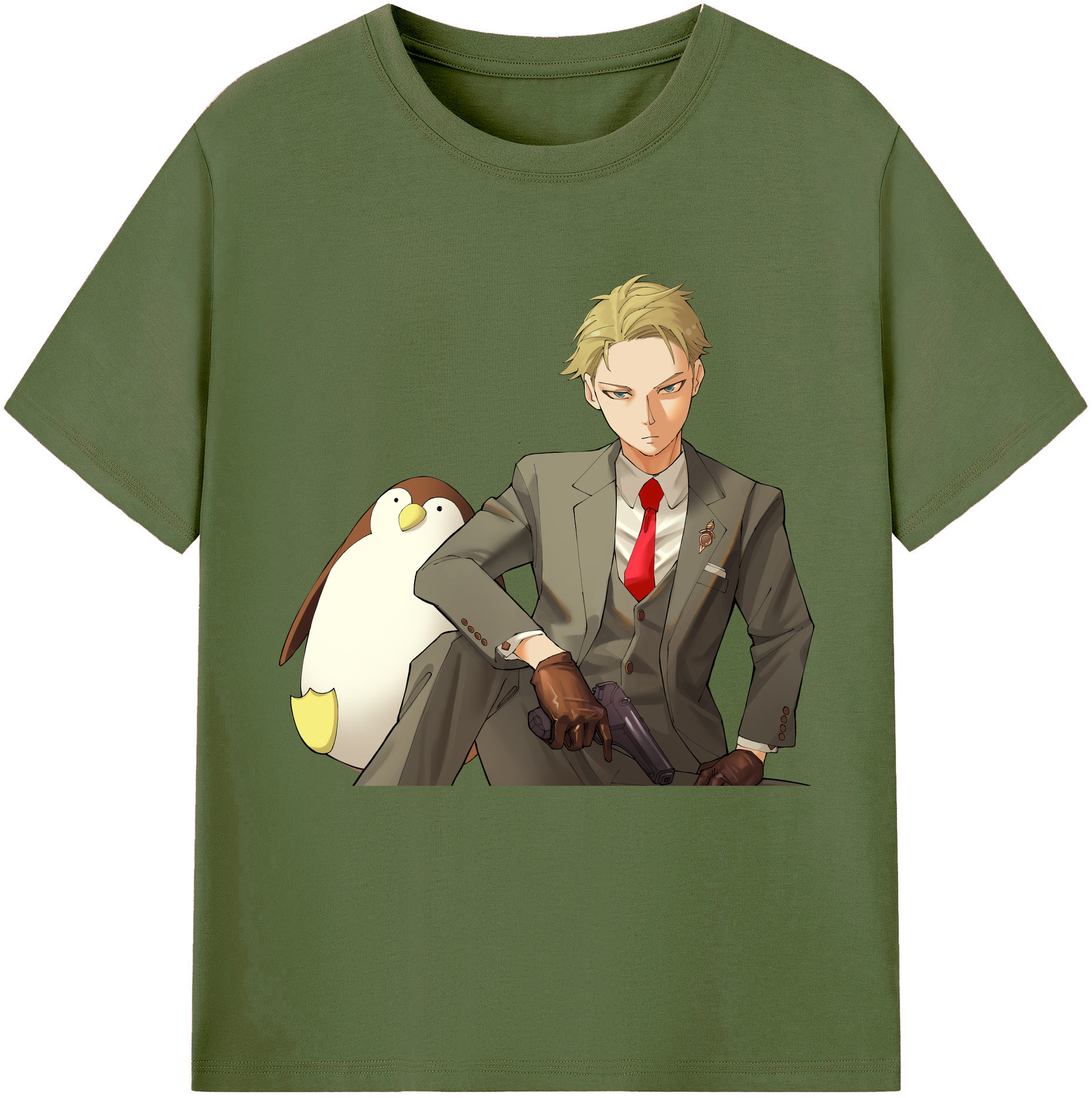 （画像用） SPY×FAMILY间谍家家酒 綿100％半袖Tシャツ（フロントプリント）